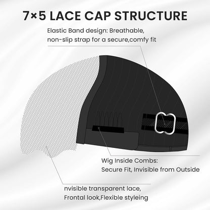 Ash Blonde Highlights With Dark roots Blunt Cut Bob Lace Wig