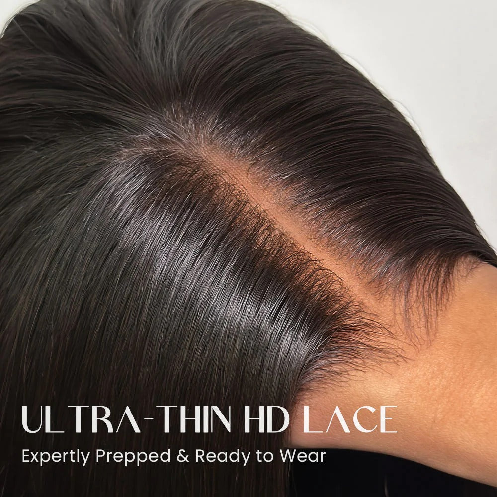 Adjustable Cap Virgin Hair Bob HD Lace Wig